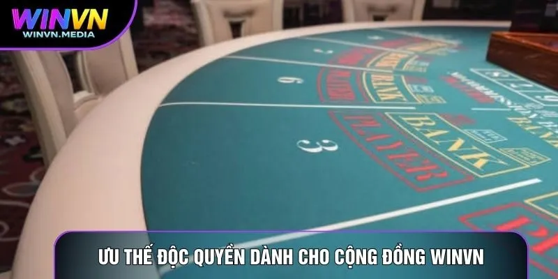 Ưu thế độc quyền dành cho cộng đồng WINVN